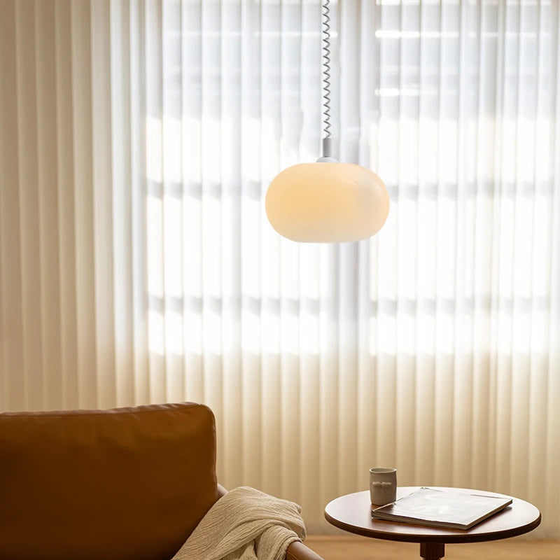Nordic Bauhaus Glass Pendant Chandelier